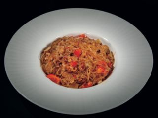 114. Spaghetti di soia piccanti