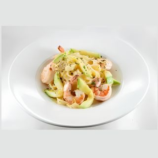 Паста с креветками