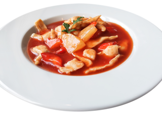 36. Pollo in salsa agrodolce