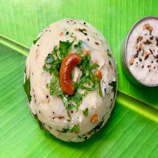 Upma com Ghee