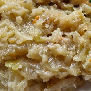 Kapusta kiszona zasmażana 