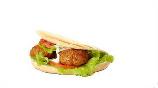 Panino falafel