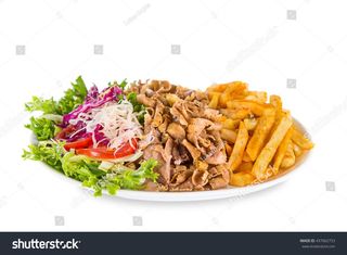 Plato De Carne De Pollo (Sin Refresco)