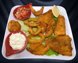 Plats De Poisson Friteuse