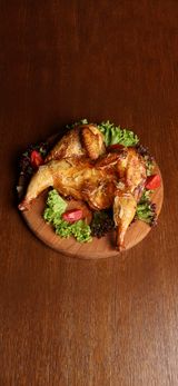 ქათამი ნივრის კარაქში/chicken in garlic butter