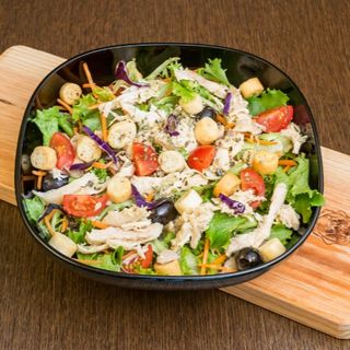 Salada Frango Braseado