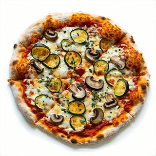 Pizza ortolana - tegamino