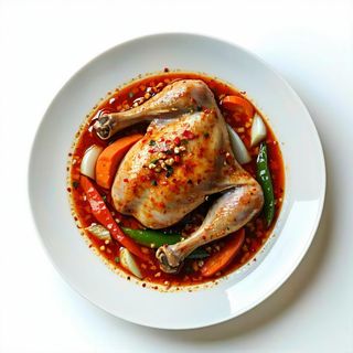 88 Pollo in salsa agropiccante