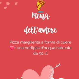 Menù dell'amore