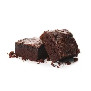 Brownie con chocolate y nata