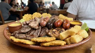 Plato De Picada De Carne Para 2