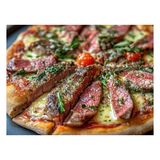 Beef Steak Pizza