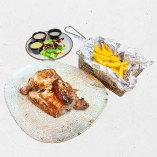 1/2 Pollo Al Carbón
