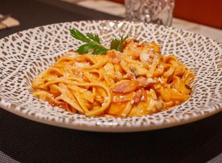 Linguini com Frango