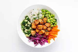 Chicken Poke Bowl