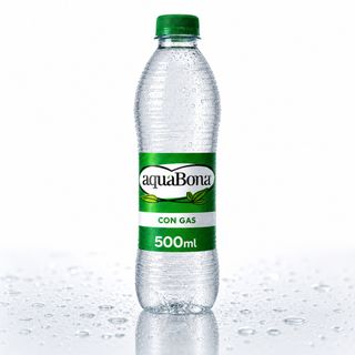 Agua con gas 500ml