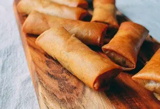 Spring rolls vegetais 2 Peças