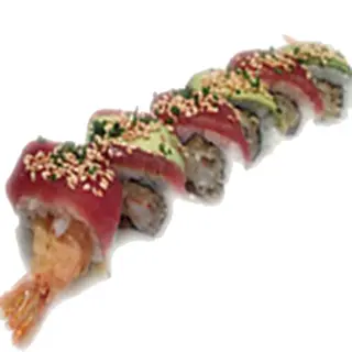 #125 Dragon Uramaki Atún (8 Uds.)