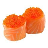 Salmon & Tempura Tobico Wrap