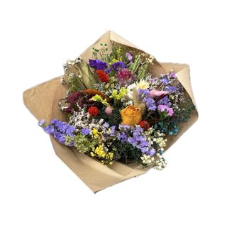 Ramo de flores secas médio à escolha do florista 