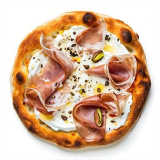 ’A Pistacchiosa, crema di pistacchio e bufala