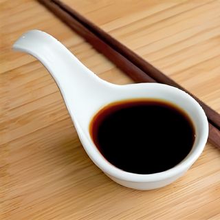 Salsa di soia ravioli