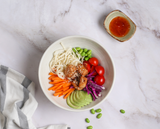 Պոկե բոլլ սաղմոնով