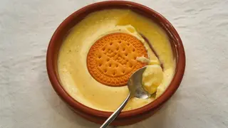 Natilla Con Galleta