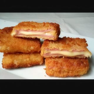 Rollitos de Jamón y Queso (10 uds.)