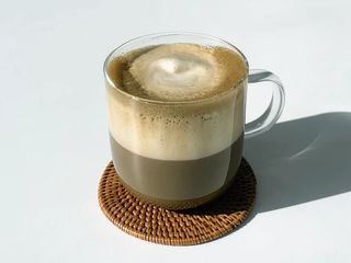 Houjicha latte