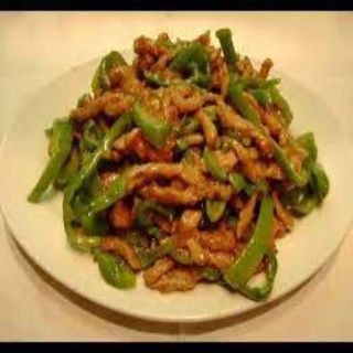 Ternera con pimiento verde