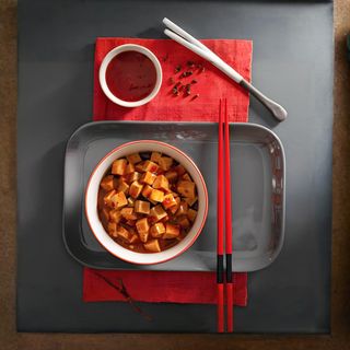 Tofu stufato
