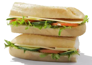 Cheese salad roll