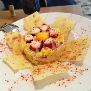 Coulant de ensaladilla de pulpo