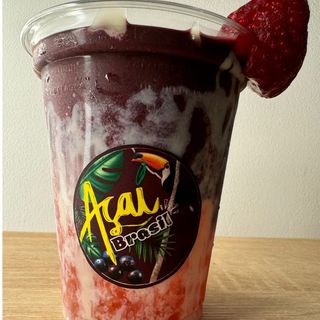 Caipirinha de Açai com Morango