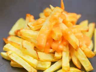 Frytki z serem duże