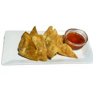 Wantun frito de pollo