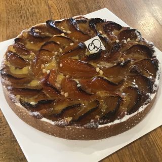 Tarta de albaricoque / 4 personas