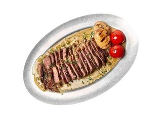 Фірмовий стейк в соусі Black Pepper