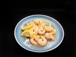 150. Gamberi al limone