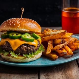 Menu JALAPEÑO SPICY BURGER 