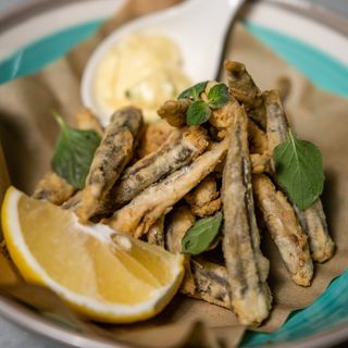 Alici fresche scelte di Terracina