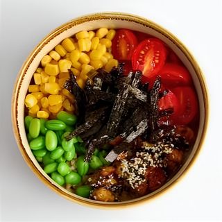 Боул с курицей терияки