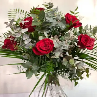 Ramo 6 rosas rojas extra  (foto orientativa)