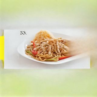 Makaron udon z krewetkami