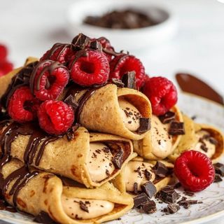 Палачинка с фъстъчен крем