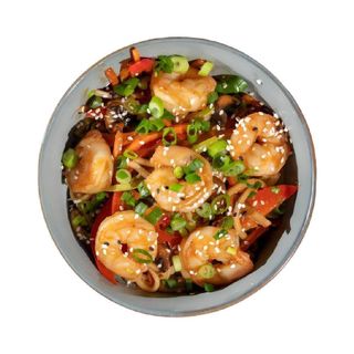 Udon cu creveți tempura