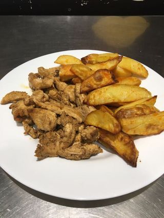 Порция шаурма с картофи (350г)