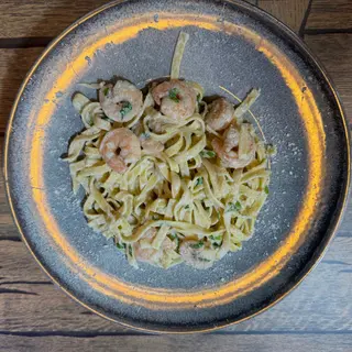 Tagliatelle cu creveti