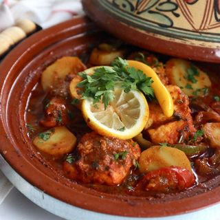 Tajine pollo e patatine